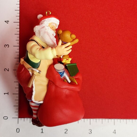 Hallmark Toymaker Santa 15th Anniversary Ed 2014 Christmas Ornament - Picture 11 of 13